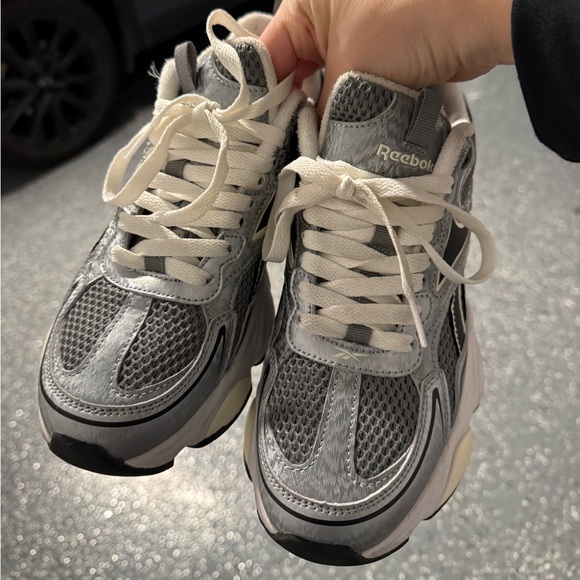 Reebok Silver Women's Sneakers - Picture 2 of 5